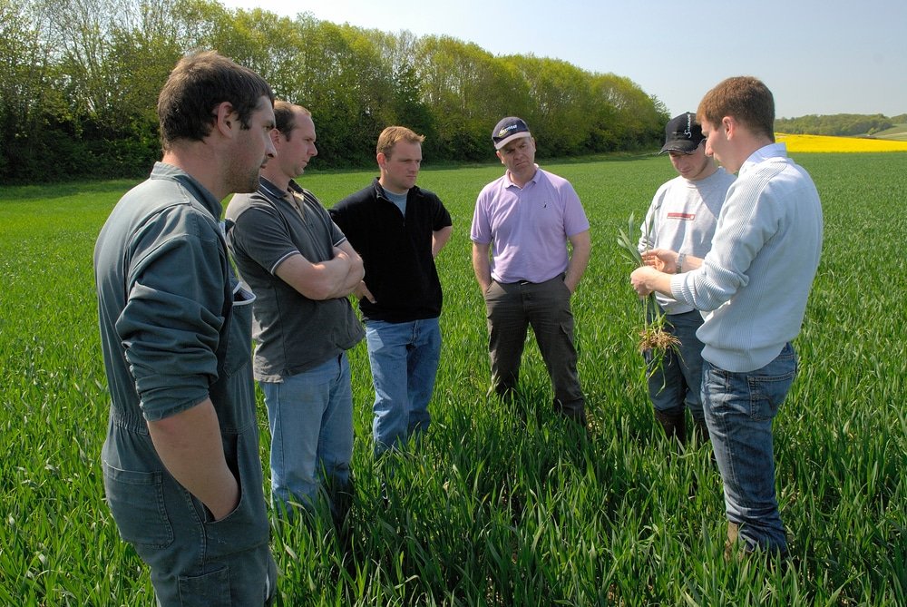 Normandy,,France,,April,2014.,Agriculture,Training,Of,Farmers,Witth,A