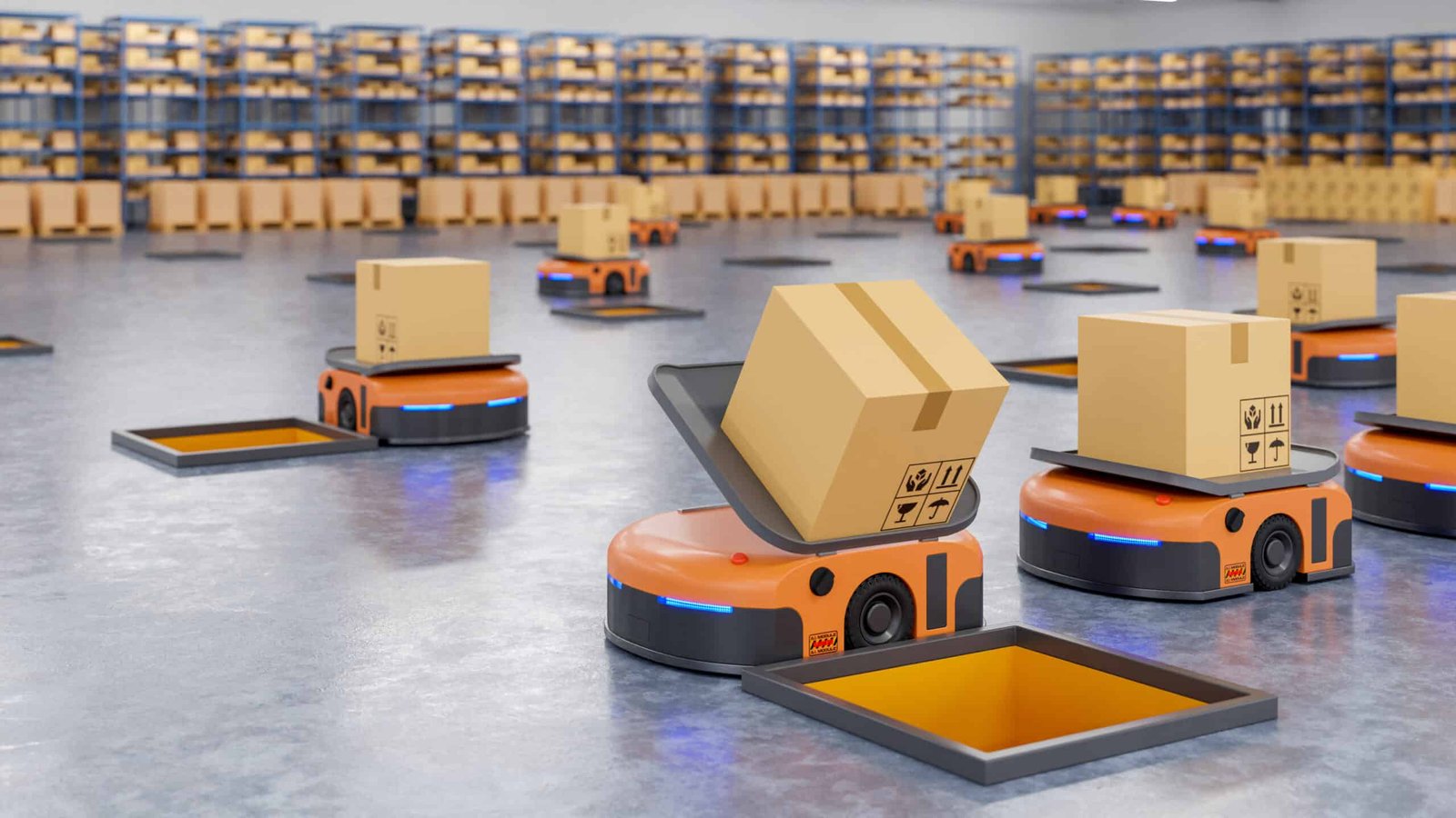 An,Army,Of,Robots,Efficiently,Sorting,Hundreds,Of,Parcels,Per