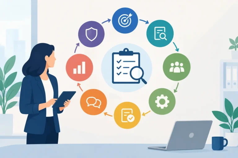 Stappenplan voor interne audit in 8 fasen